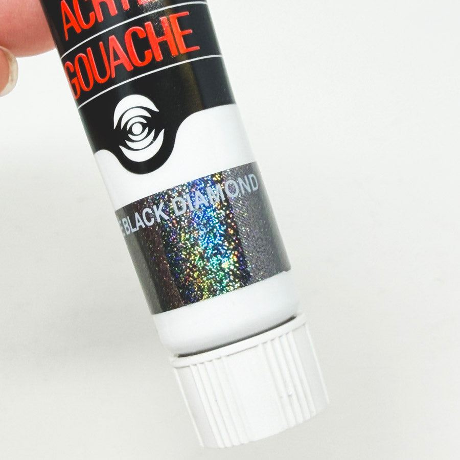 Turner Acryl Gouache- lame black diamond 20ml