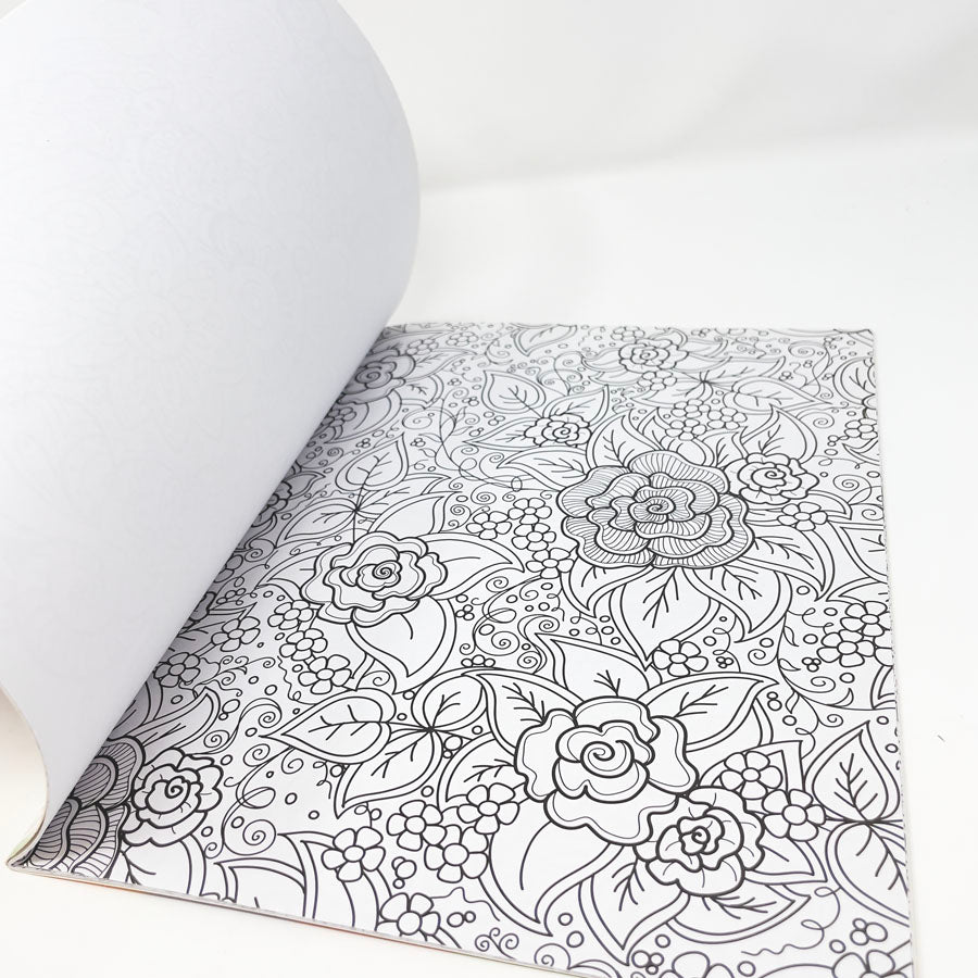 Super Flora Coloring Book