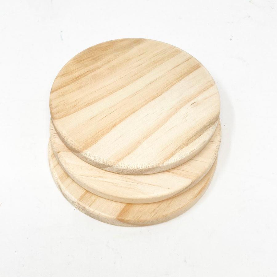 Wooden 4" Circles Set