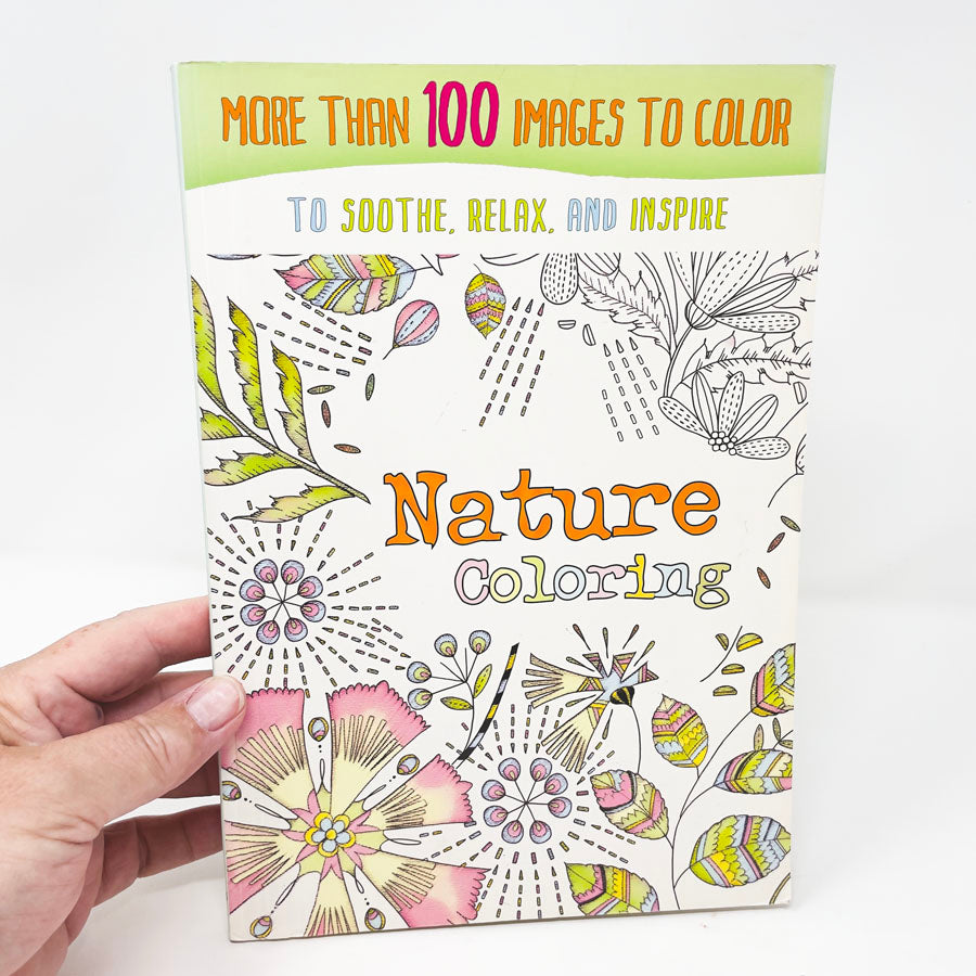 Nature Coloring Coloring Book