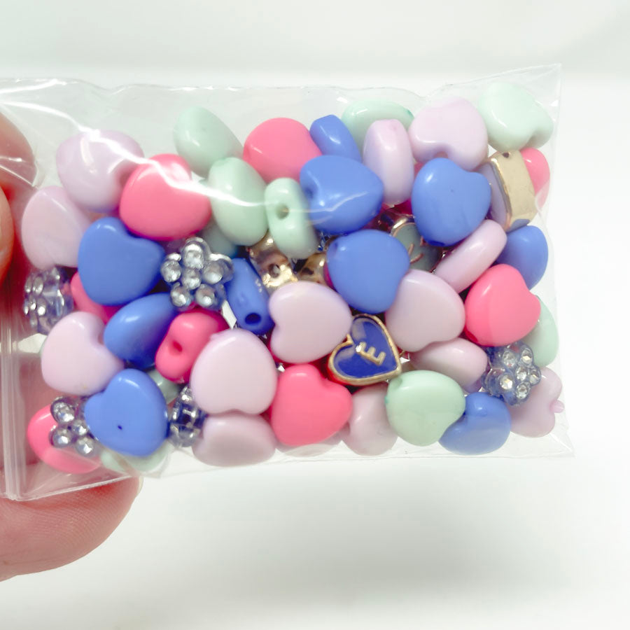 Bundle of Asst. Heart Beads