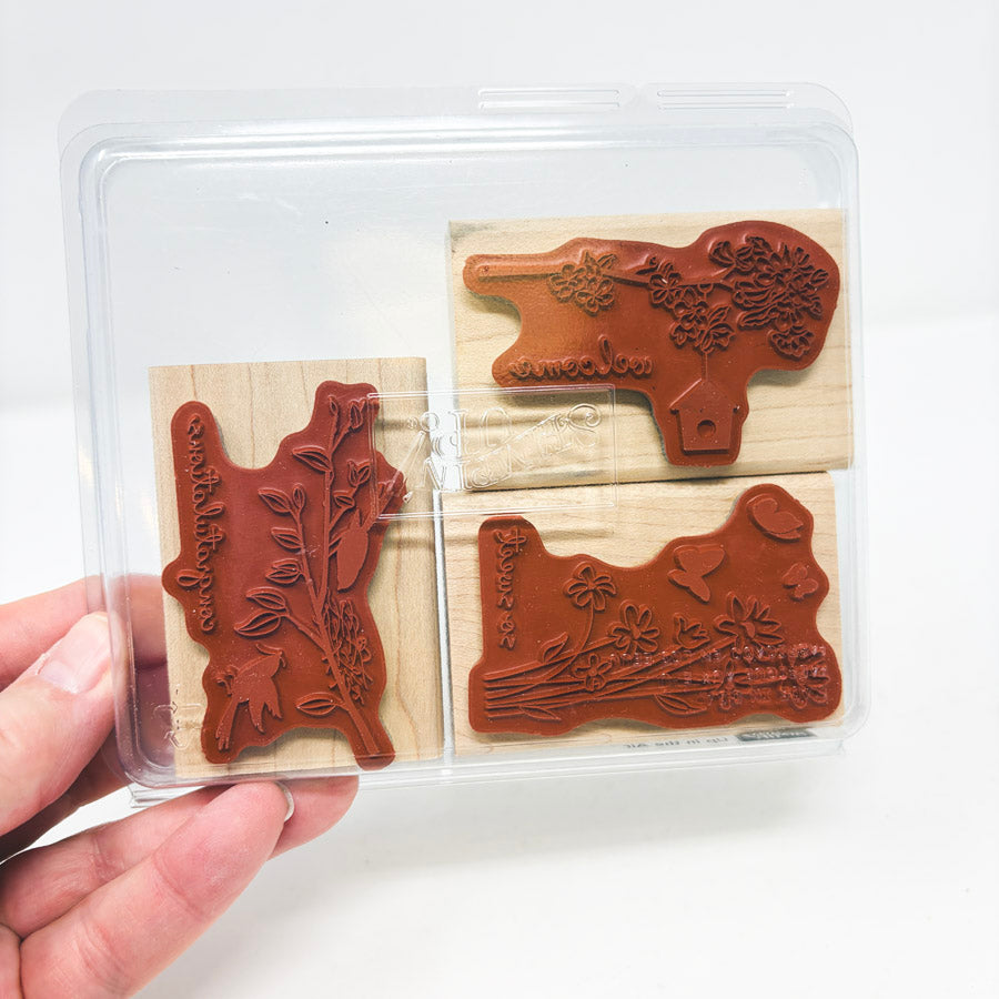 Stampin' Up! Medium Box Sets of Rubber Stamps - Pick a Design