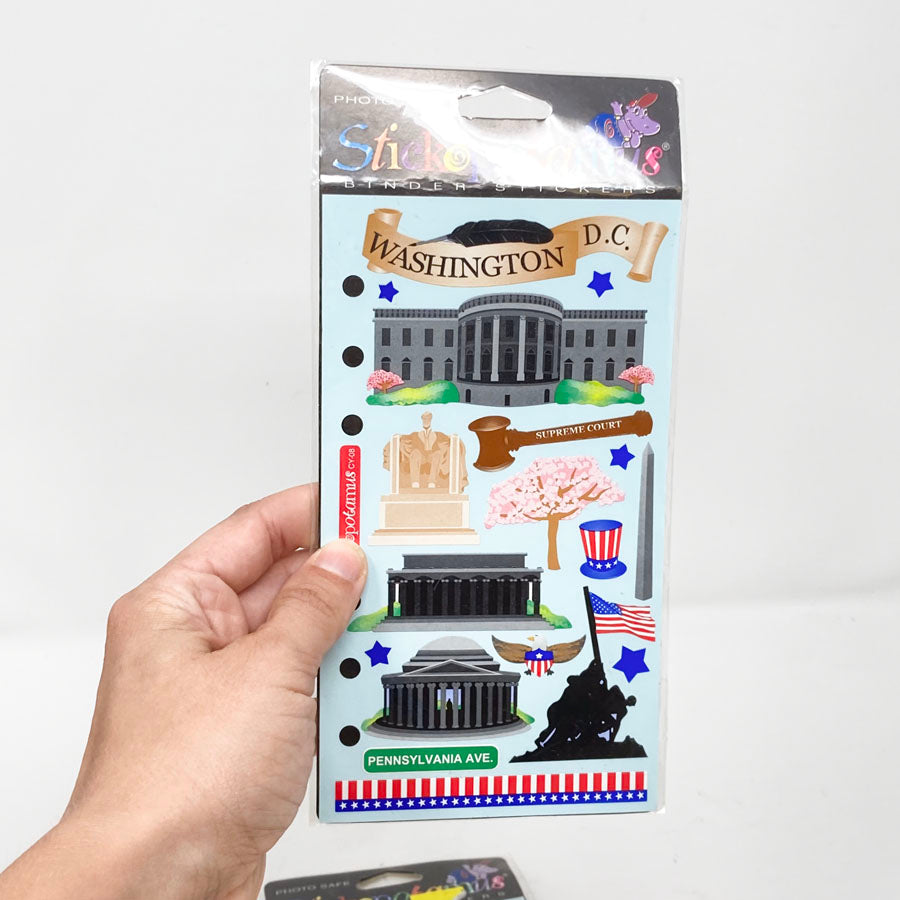 Stickopotamus-Binder Stickers