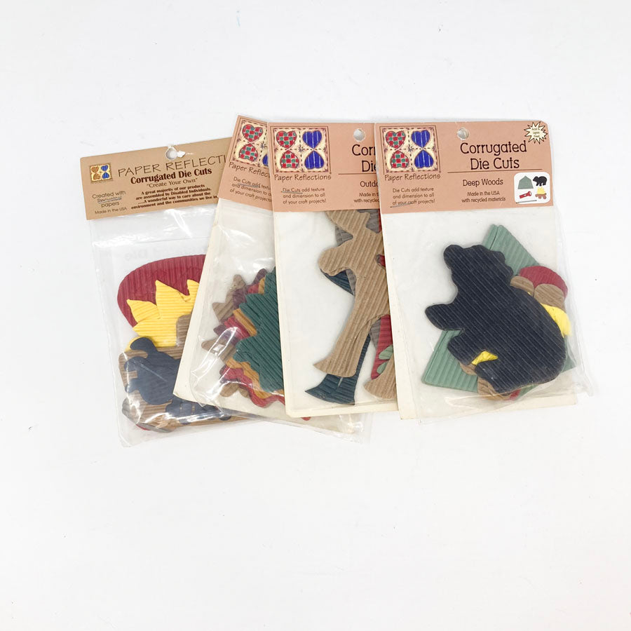 Paper Reflections- Corrugated Die Cuts- Variety of Shapes