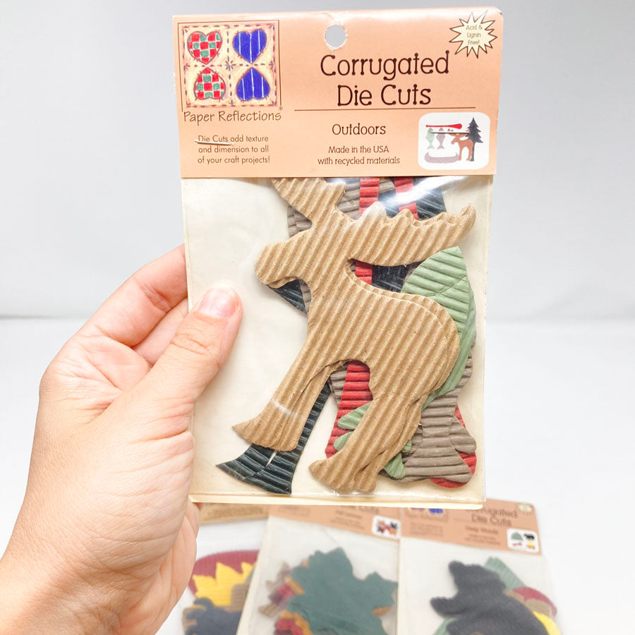 Paper Reflections- Corrugated Die Cuts- Variety of Shapes