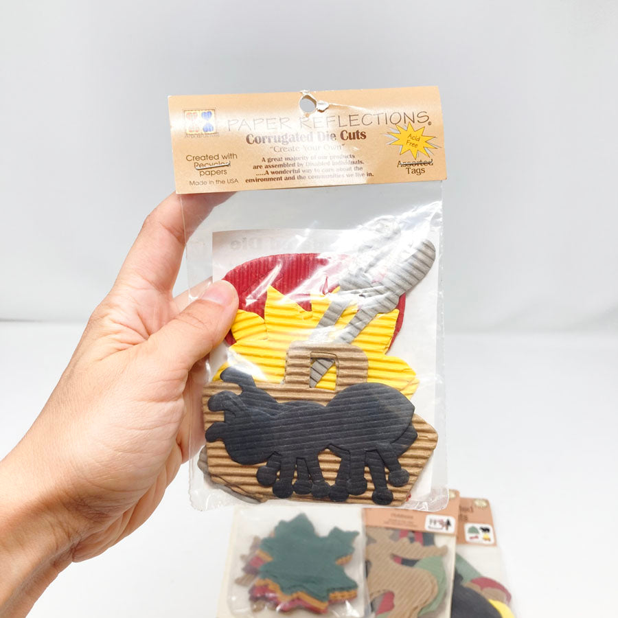 Paper Reflections- Corrugated Die Cuts- Variety of Shapes