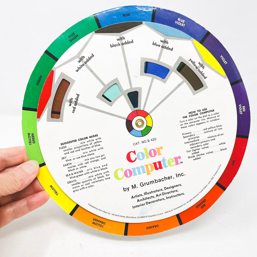 Color Computer Wheel by M. Grumbacher