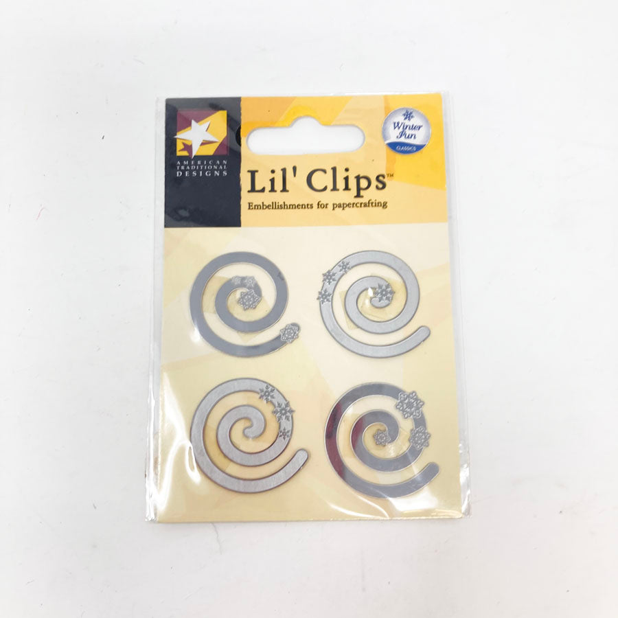 American Traditional Designs Lil' Clips Snow Clip