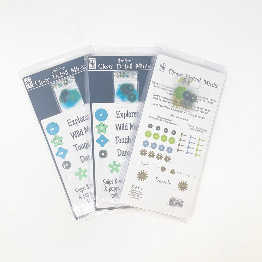 Magic Scraps Clear Detail Minis