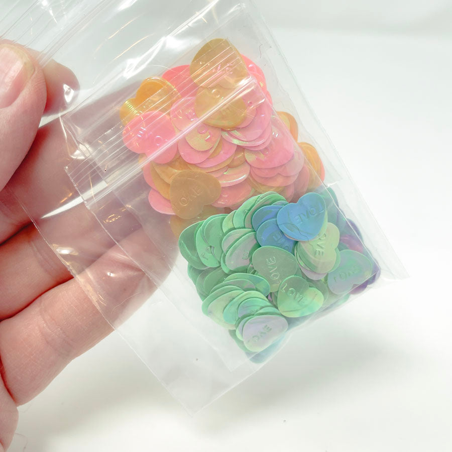 Conversation Hearts Confetti