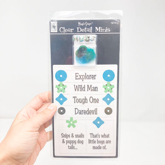 Magic Scraps Clear Detail Minis
