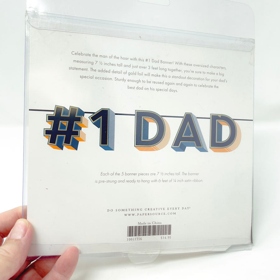 Paper Source #1 Dad Banner