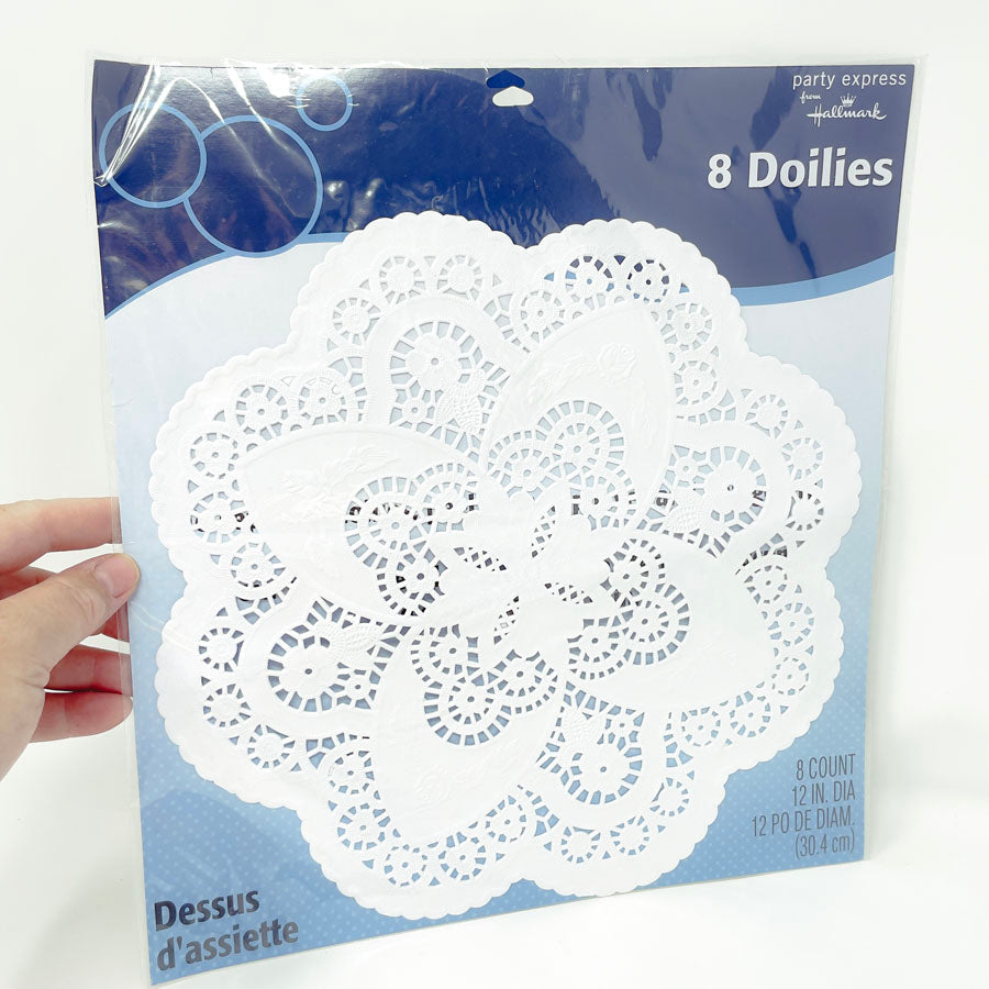 Hallmark 12" White Doilies