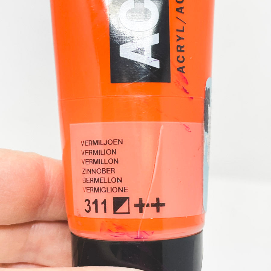 Amsterdam Vermillion Acrylic