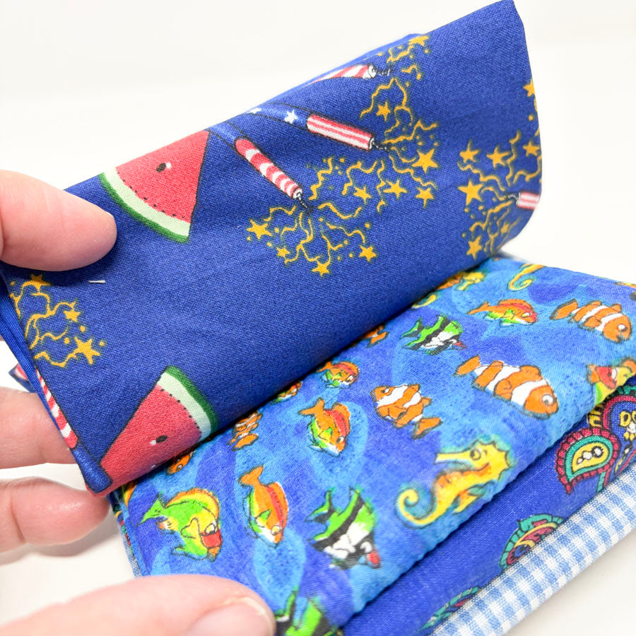 Puppy Blues Fabric Bundle