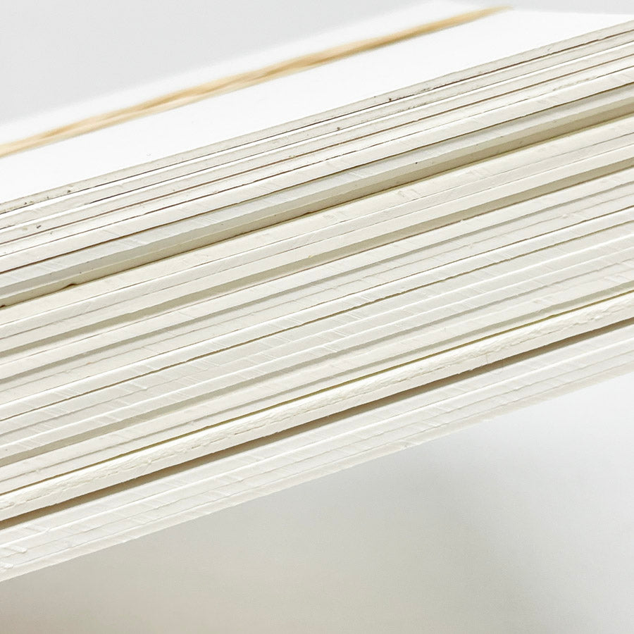 Bundle of White Chipboard Squares