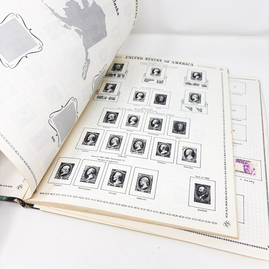 Vintage Frontiersman Stamp Album