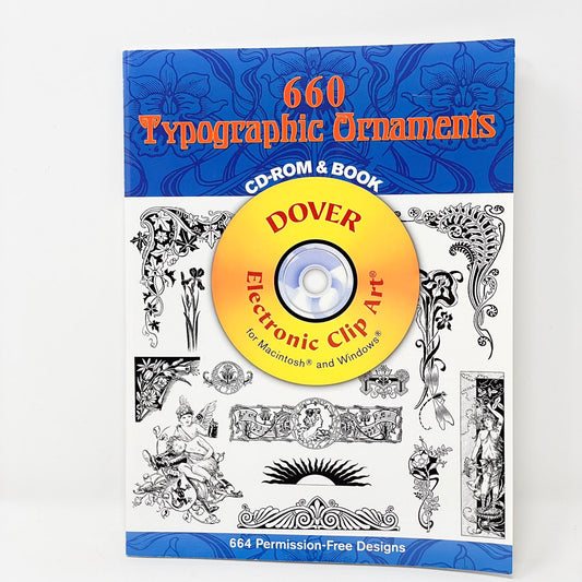 660 Typographic Ornaments (Dover Electronic Clip Art)