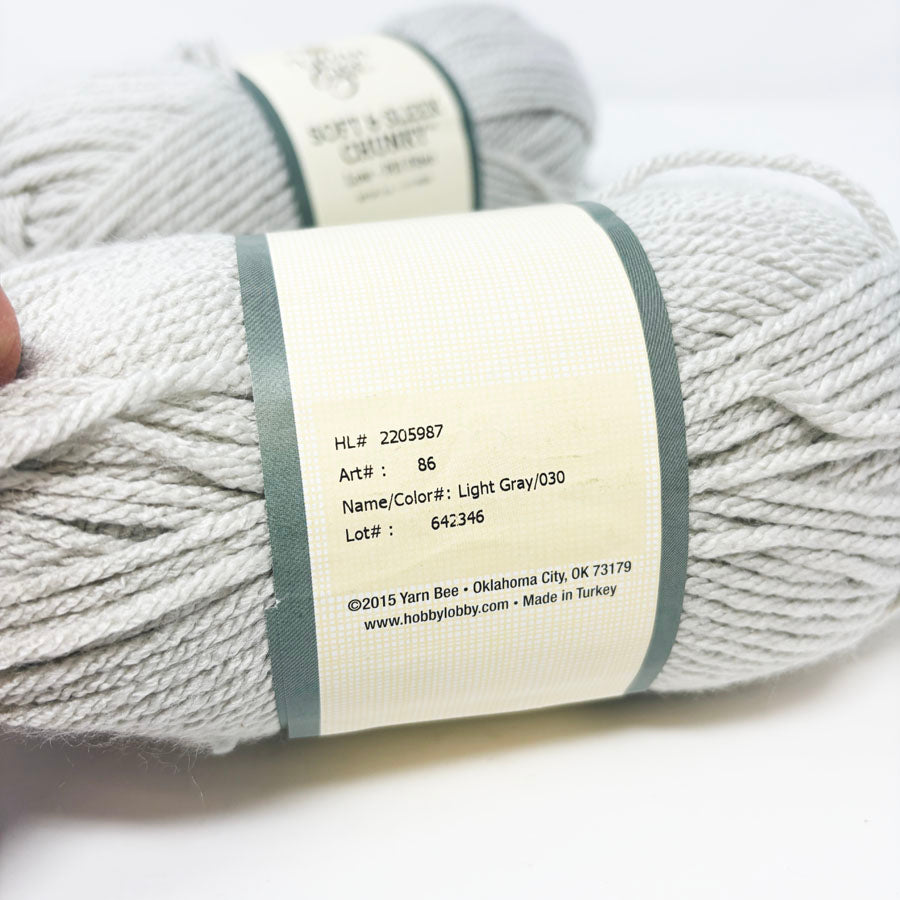 Yarn Bee Soft & Sleek Chunky Acrylic Yarn