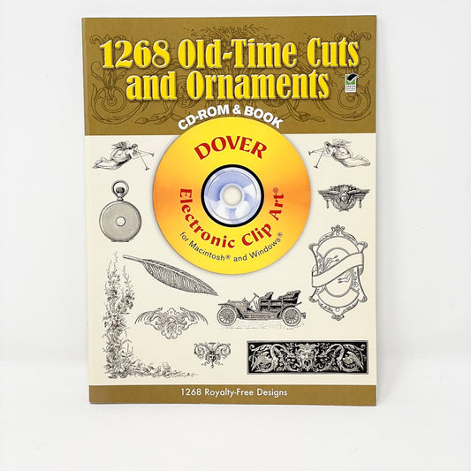 1268 Old-Time Cuts and Ornaments (Dover Electronic Clip Art)