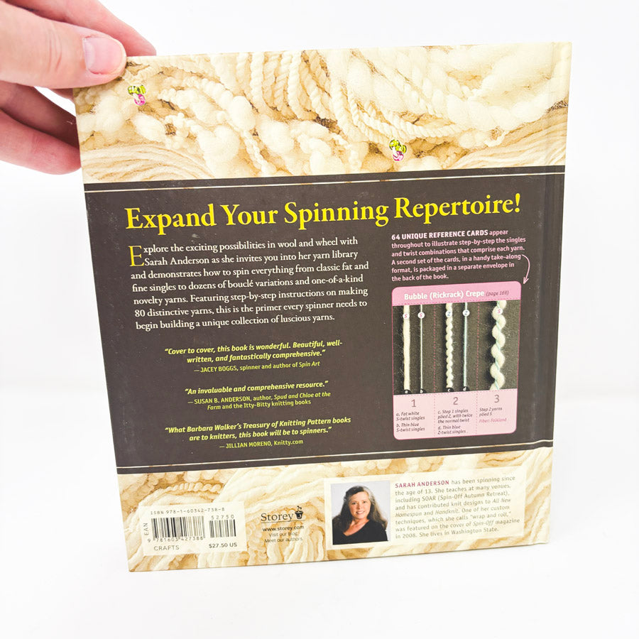 The Spinner's Book of Yarn Design by Sarah Anderson