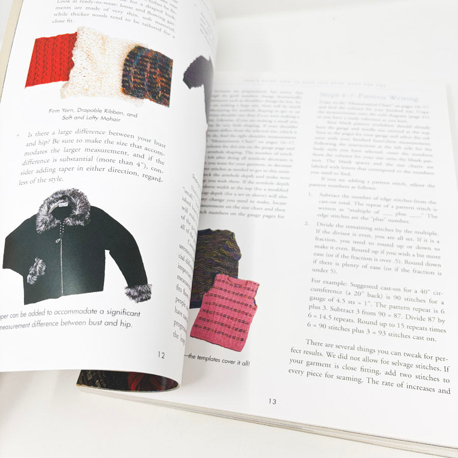 A Knitter's Template Book by Bryant and Klein