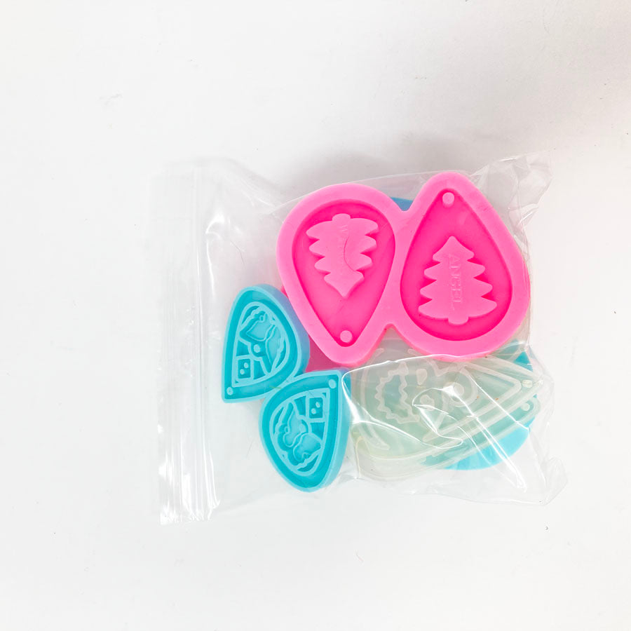 Bundle of Resin Earring Molds