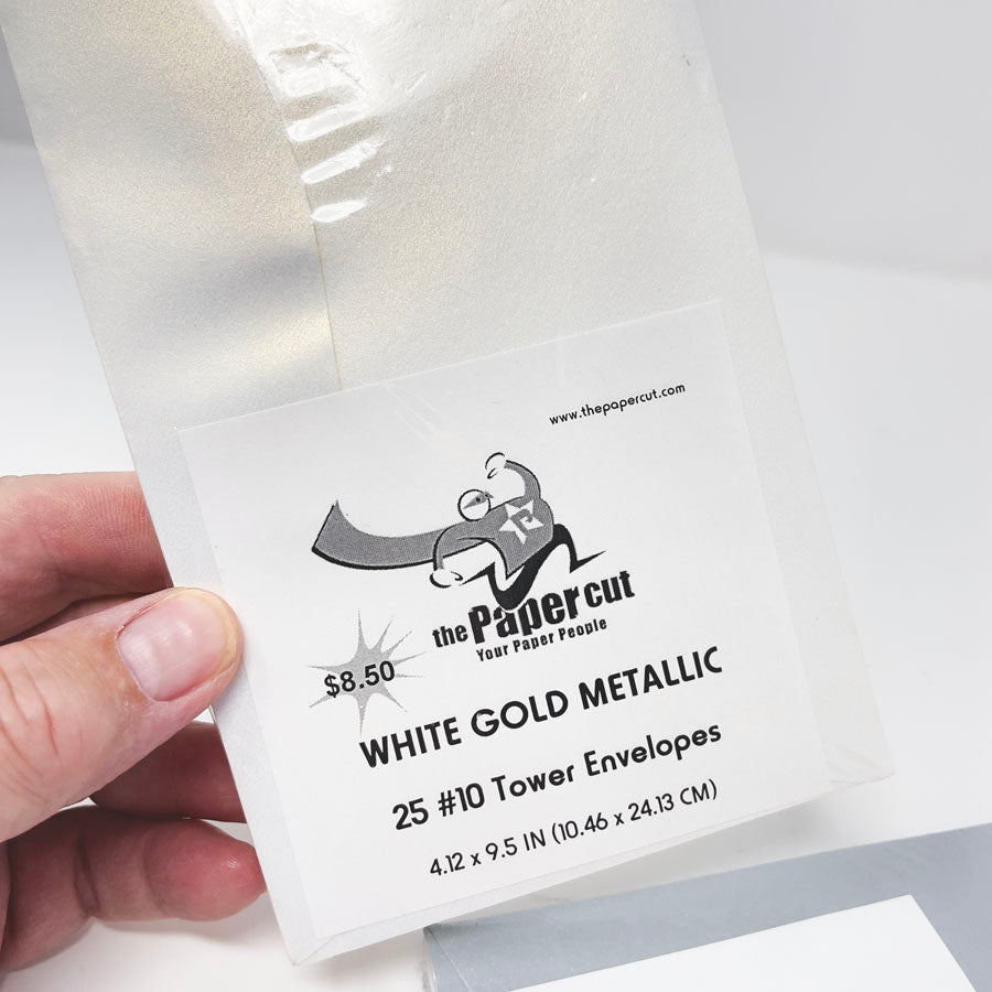 The Paper Cut Metallic #10 Envelopes