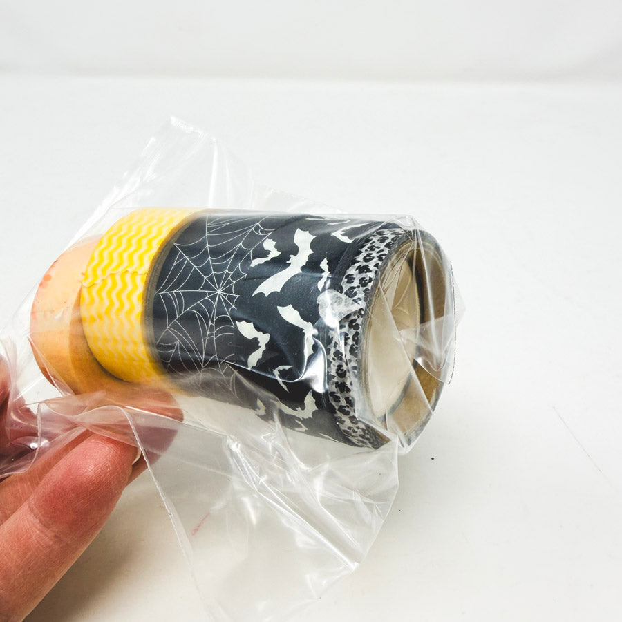 Yellow and Black Washi Bundle