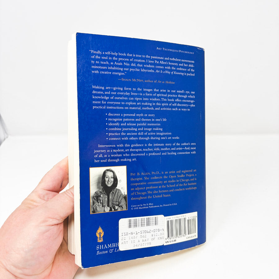 Art is a Way of Knowing Book by Pat B. Allen