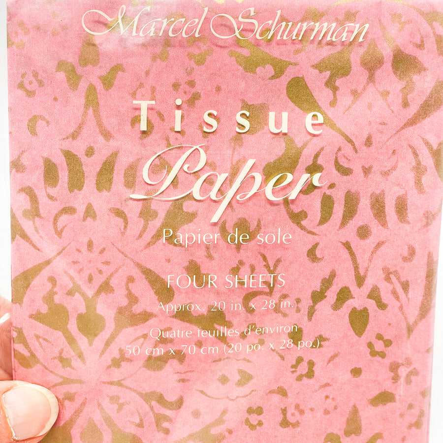 Pink & Gold Marcel Schurman Tissue Paper Pack