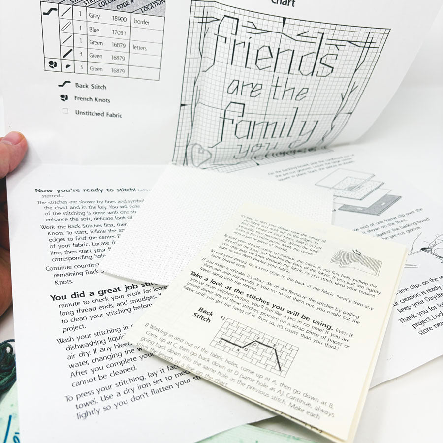 Dimensions Daydreams "Harmony Under Glass" Counted Embroidery Kit - #72697