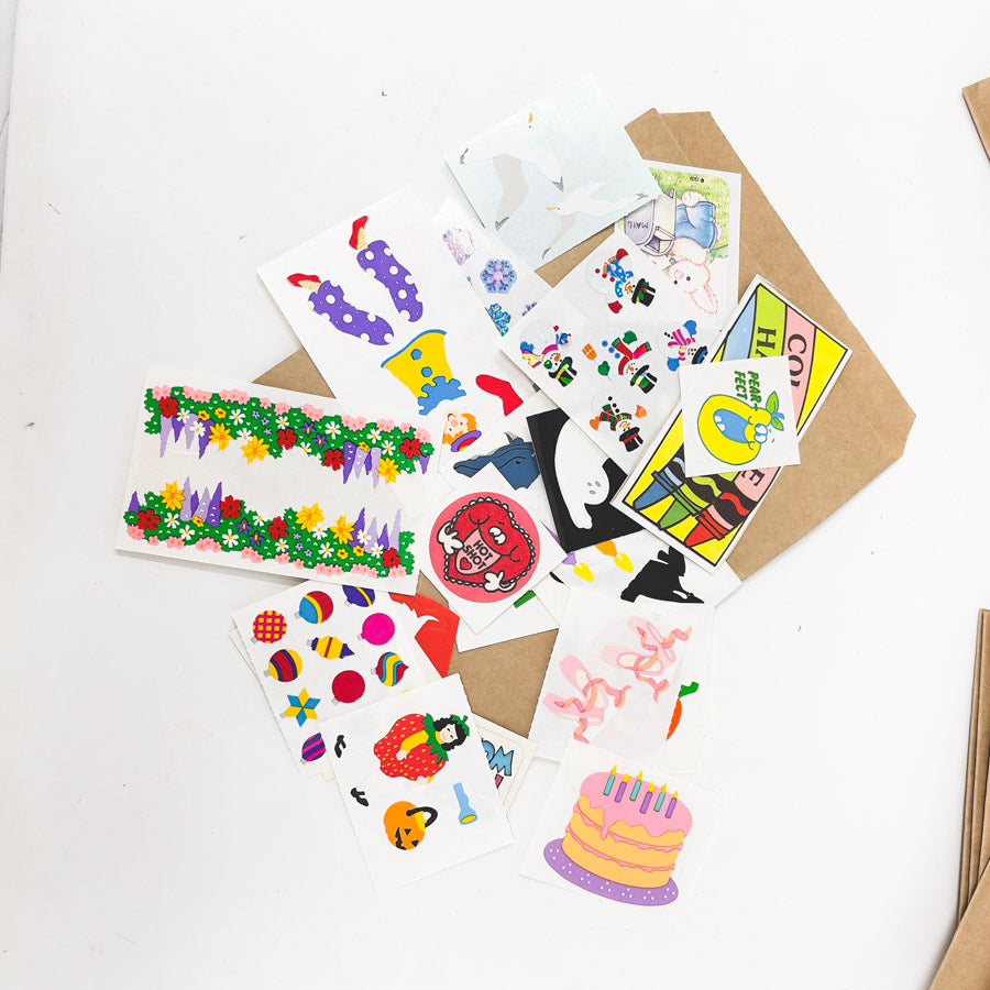 Vintage Mystery Sticker Pack