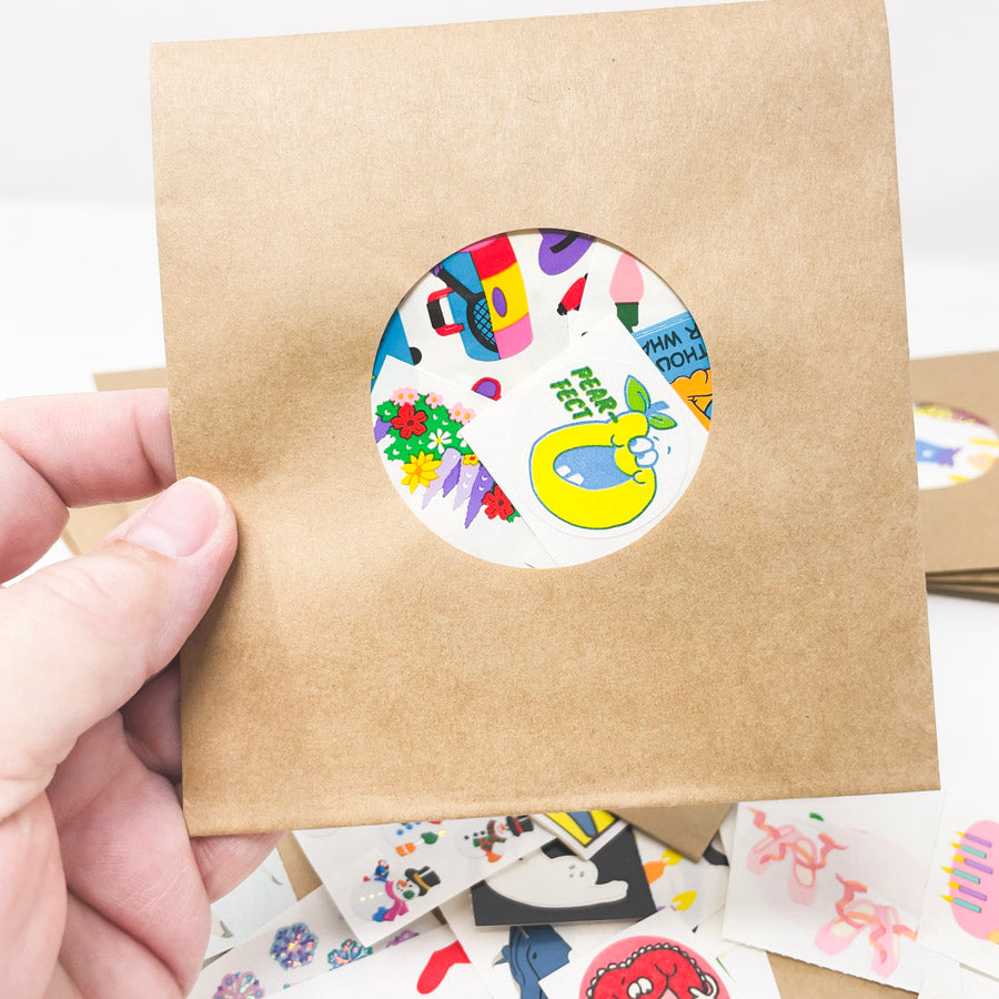 Vintage Mystery Sticker Pack