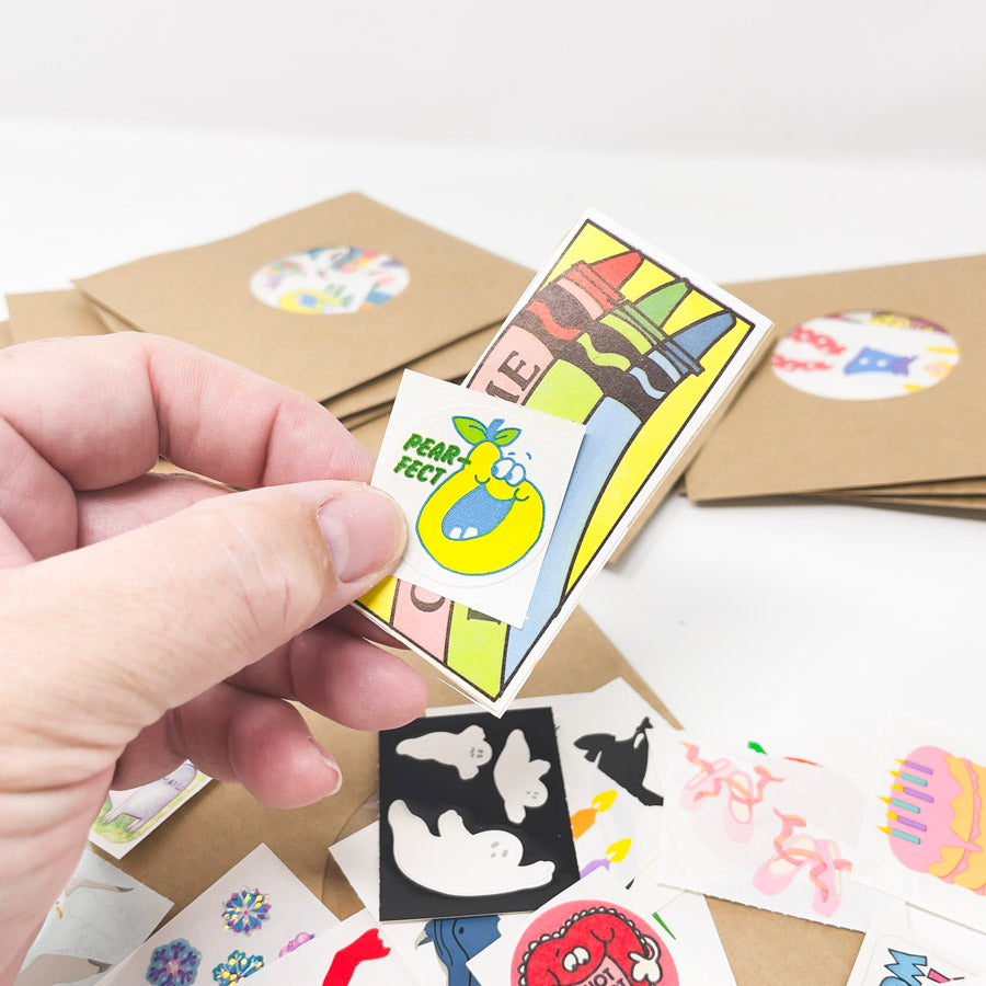 Vintage Mystery Sticker Pack