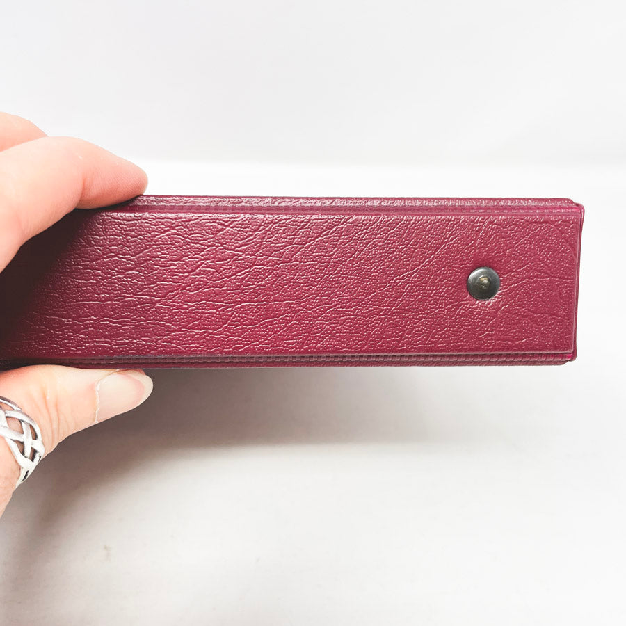 Maroon Avery 3-Ring Binder