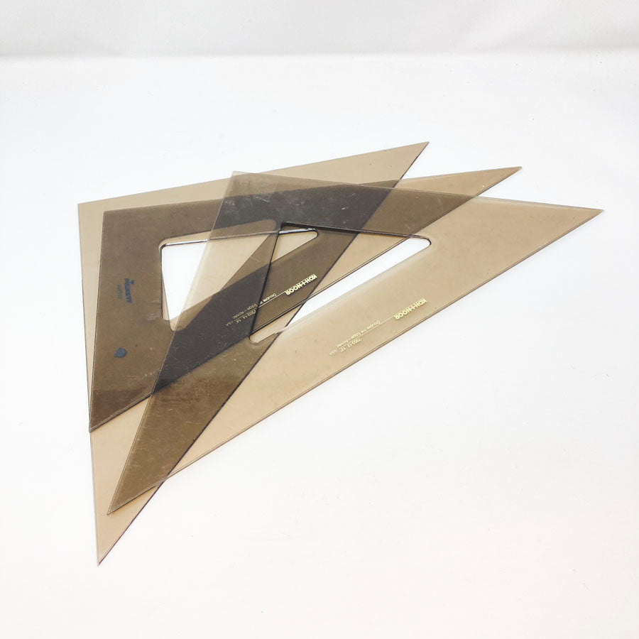 Drafting Triangles - Pick an Angle - Smoke Color
