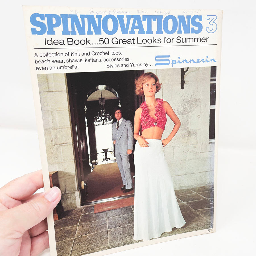 Spinnerin Spinnovations 3 Pattern Booket - 1975