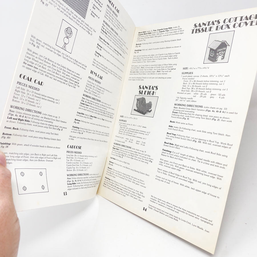 Creative Christmas Projects for Plastic Canvas Leaflet