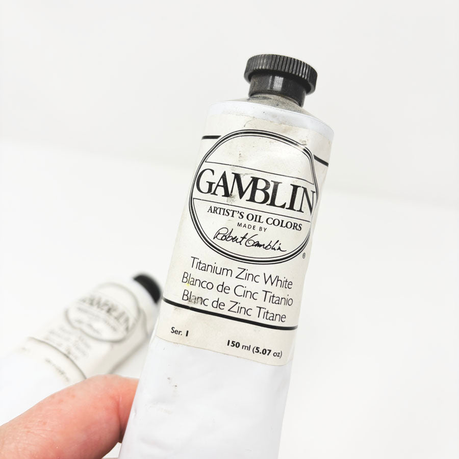 Gamblin Oil Paint 150 ml - Whites