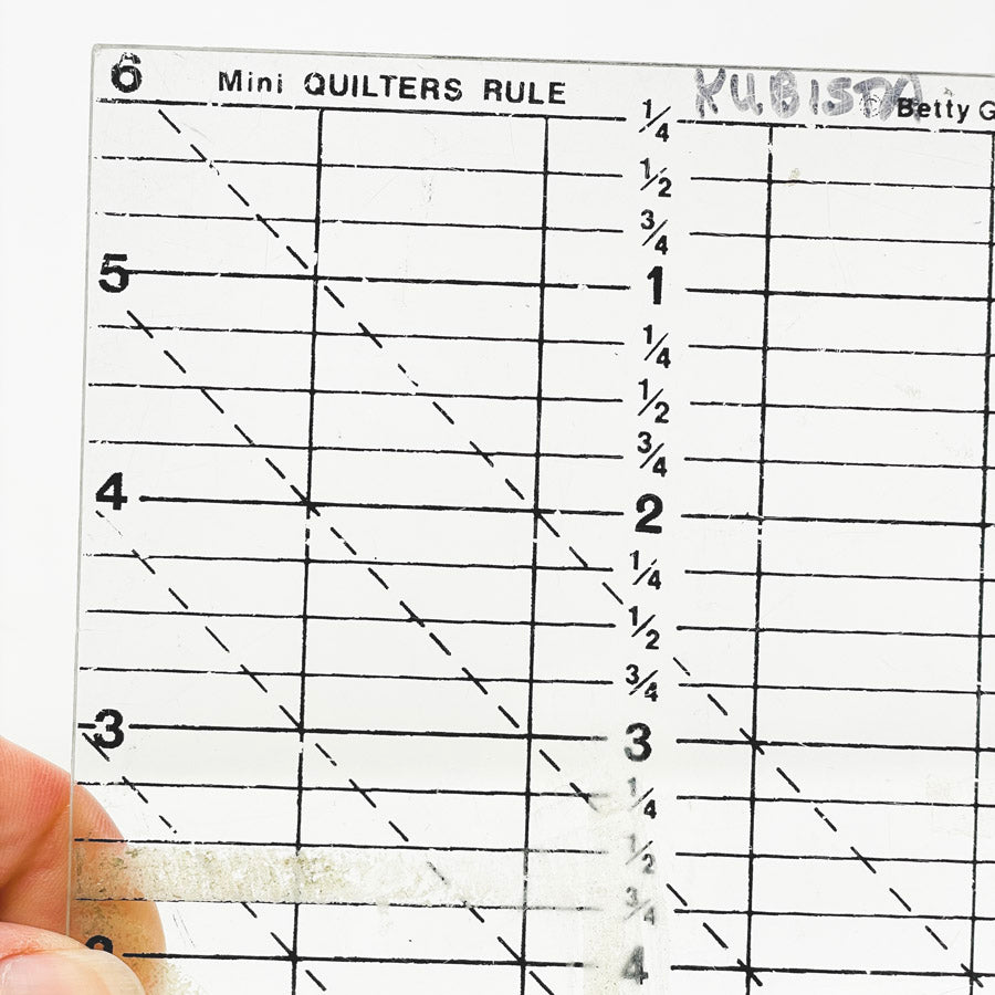 Square Mini Quilter's Rule