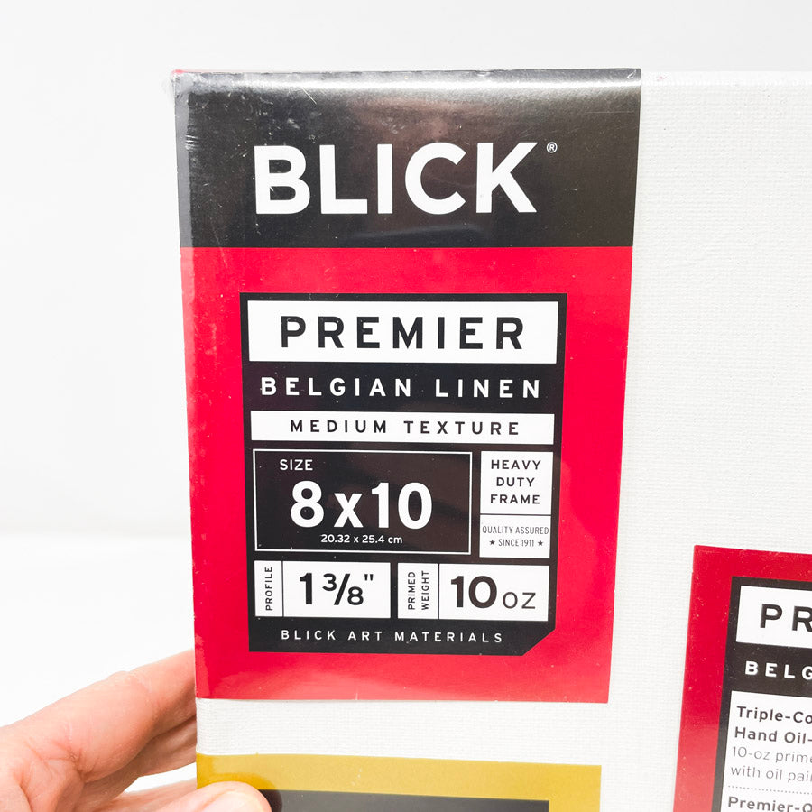 Blick Premier Belgian Linen Oil Primed 8 x 10 Canvas