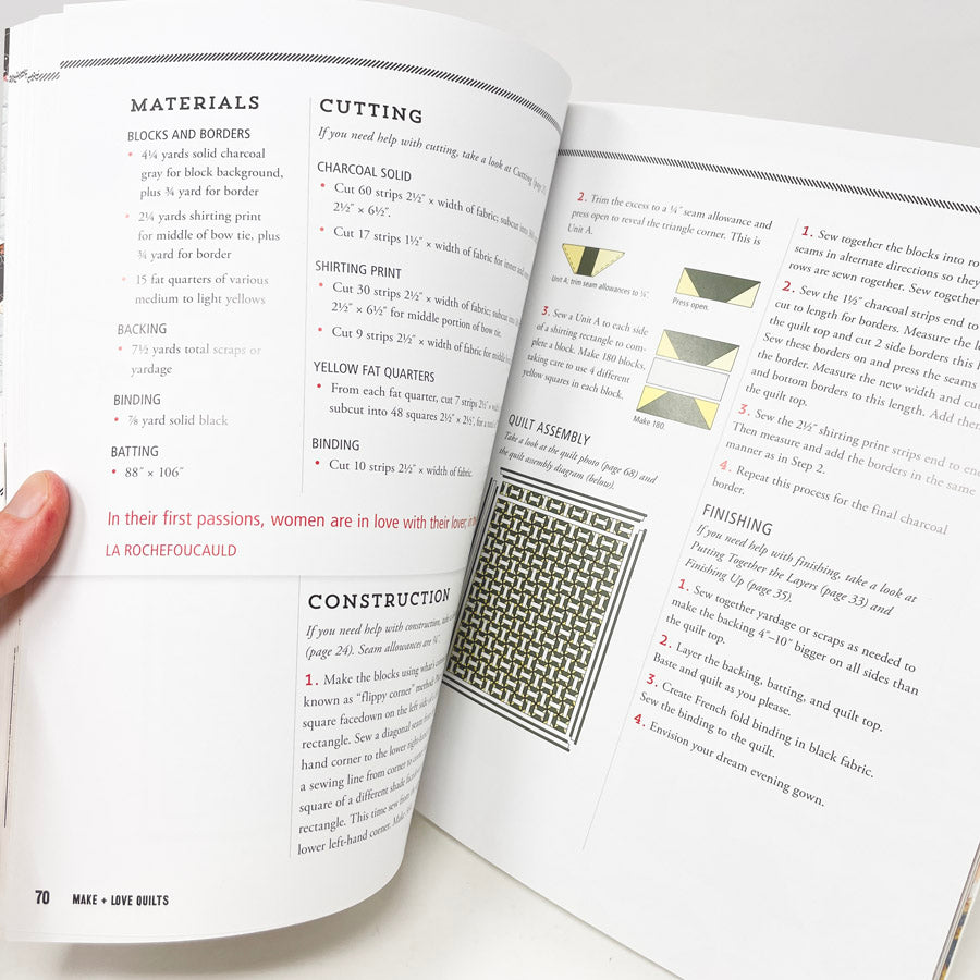 Make + Love Quilts: Scrap Quilts for the 21st Century by Mary Katherine Fons