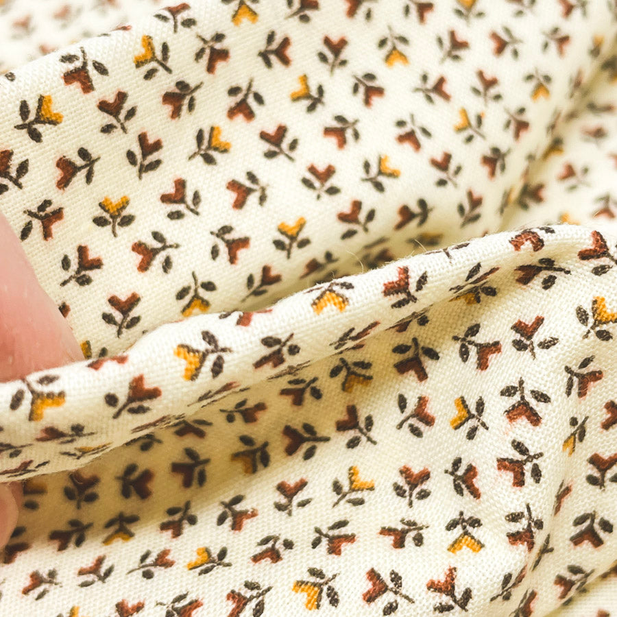 1 Yd x 44" Autumn Florets Quilting Cotton Fabric