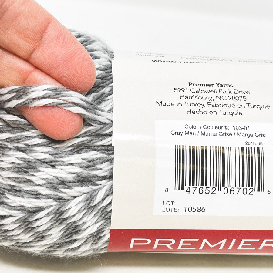 Premier Everyday Yarn Gray Marl
