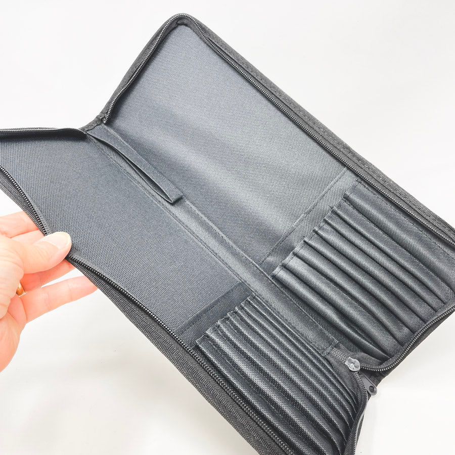 Zippered Brush Storage