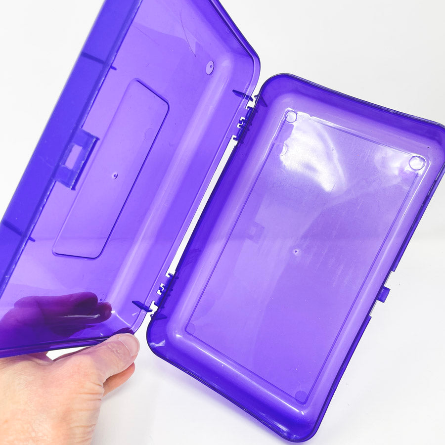 Purple Pencil Box