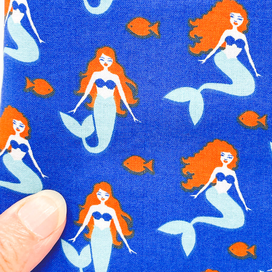 3 Yds x 40" Mermaid Quilting Cotton Fabric