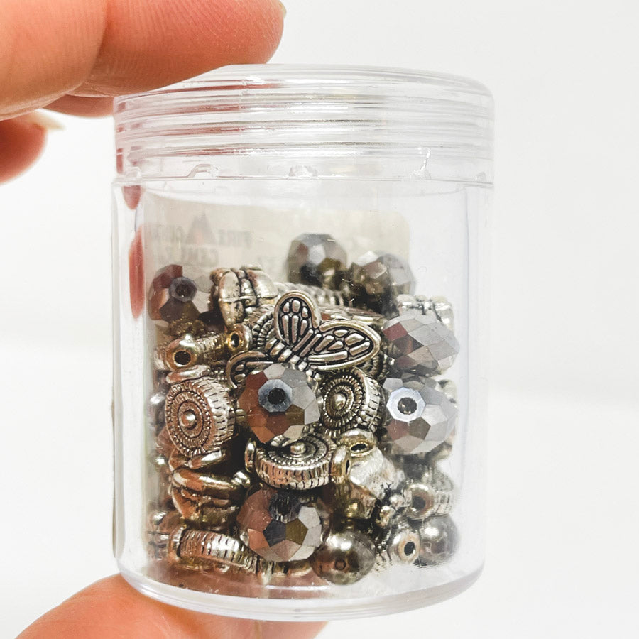 Assorted Pewter Beads (1)