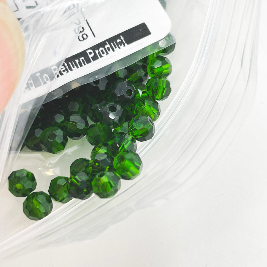 Preciosa Green Beads (1)